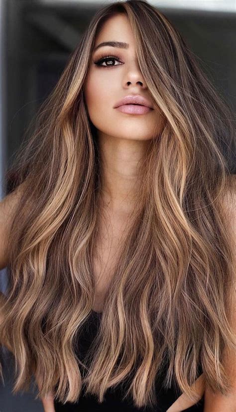 hair ideas for brown hair|brunette brown hair.